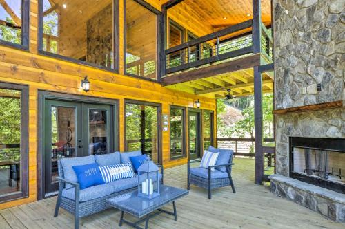 Blue Ridge House | Riverfront Blue Ridge Escape w/Scenic Views!