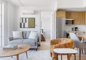 Amazing Dumbo 2BR w/W/D, Roof & Gym, nr TimeOut Building, by Blueground