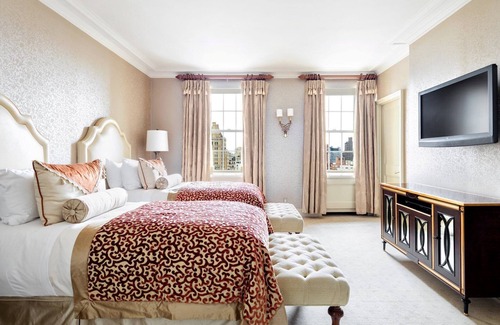 Central Park South Hotel | Grand Suite 2 Bedroom, Central Park, The Pierre, Near NYC Highlights