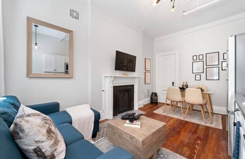 Central Park North House | Historic 3-Bed Brownstone, near Trains