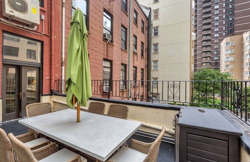 Central Park South Apartment | Huge True 3/2 Columbus Circle/Times Sq./Central Park. Entire Floor. Back patio
