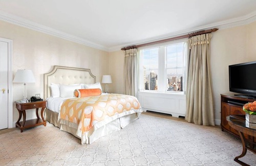 Central Park South Hotel | Premier One Bedroom King Suite, The Pierre, next to Central Park, Pets