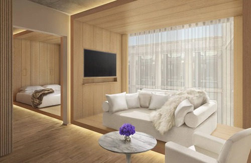 Ukrainian Village Hotel | Residential Hotel Suite at Public Hotel New York, Minutes From Times Square