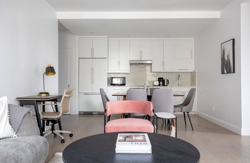 Bloomingdale Apartment | Sleek UWS 2BR w/Elevator, Doorman & Gym, nr Central Park, by Blueground