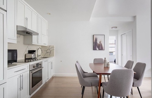 Bloomingdale Apartment | Sleek UWS 2BR w/Elevator, Doorman & Gym, nr Central Park, by Blueground