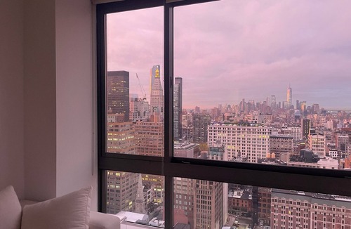 Midtown Apartment | 2 Bed Lux High Rise, steps from the Empire State