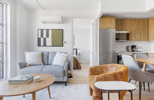 Vinegar Hill Apartment | Amazing Dumbo 2BR w/W/D, Roof & Gym, nr TimeOut Building, by Blueground