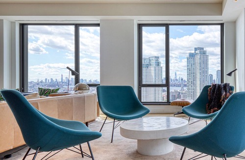 Hunters Point Apartment | Blueground | Long Island City, rooftop, nr Gantry Plaza State Park