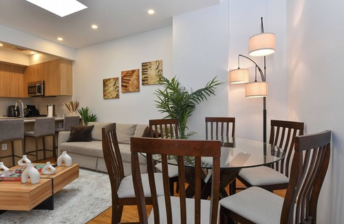 Midtown Apartment | Boho Rustic Escape in Midtown: 4BR, 2BA & Massive Terrace
