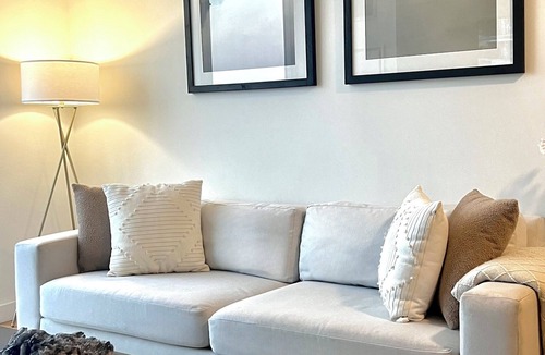 Hell's Kitchen Apartment | BREATHTAKING SKYLINE VIEWS! Lux 1 Bedroom Suite in best location by Times Sq