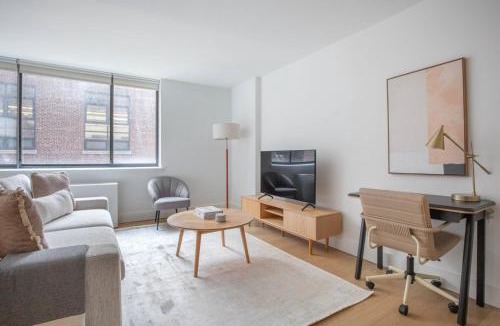 Chelsea Apartment | Chelsea 1br w doorman lounge nr food hall NYC-1196
