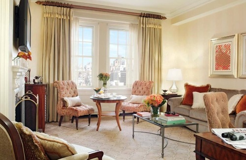 Central Park South Hotel | City View Suite, King Bed, Living Area, The Pierre A Taj, Comfy Stay