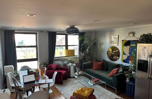 Chinatown Apartment | Cozy art + plant filled 2-bedroom apartment in historic Dimes Square