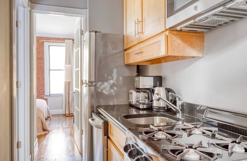 Ukrainian Village Apartment | Hip East Village 2BR w/W/D, near L Train, by Blueground