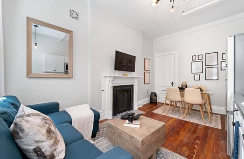 Central Park North House | Historic 3-Bed Brownstone, near Trains
