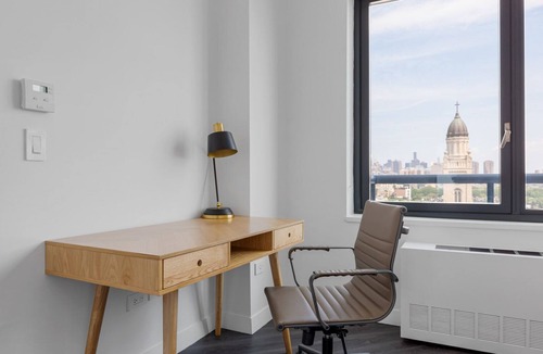 East Village Apartment | Lovely East Village 1BR w/Balcony, Garden & Gym, nr Bars, by Blueground