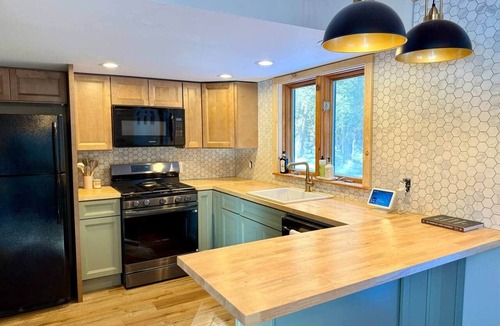 Jewett House | Modern Rustic A-Frame Cabin near Hunter & Windham