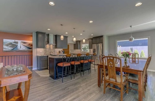 Post Falls House | Private Riverfront Retreat with Dock and Kayak