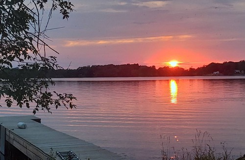 Wolfe Island Cottage | Private Waterfront cottage with sandy beach and gorgeous sunsets