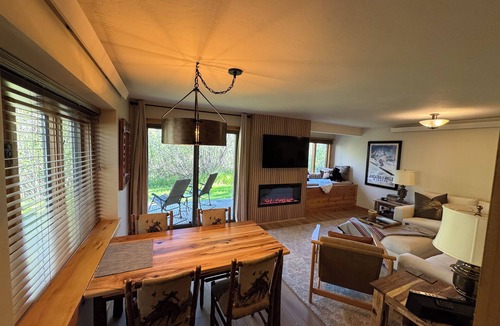 Moose Wilson Road Condo | RASPBERRY MOOSE Tranquil One-Bedroom Corner Unit in The Aspens with Wildlife!