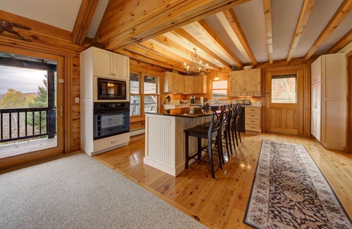 Littleton House | Rustic Elegance Log Home