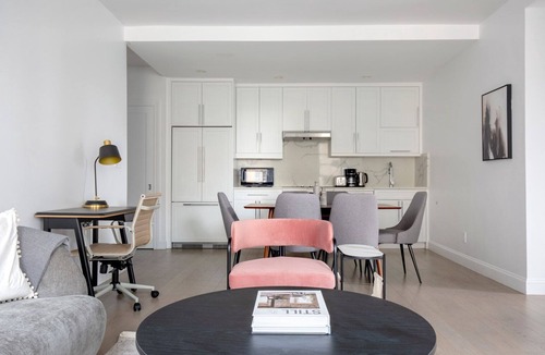 Bloomingdale Apartment | Sleek UWS 2BR w/Elevator, Doorman & Gym, nr Central Park, by Blueground