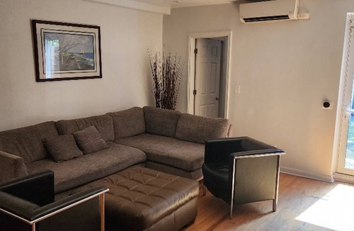 Harlem House | Spacious Harlem Brownstone Garden 2-Bedroom Apartment with a large rear yard,