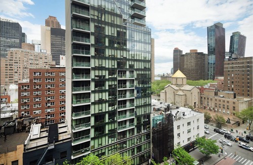 Rose Hill Apartment | Spectacular Midtown 1 Bed w/Gym, Rooftop #6173