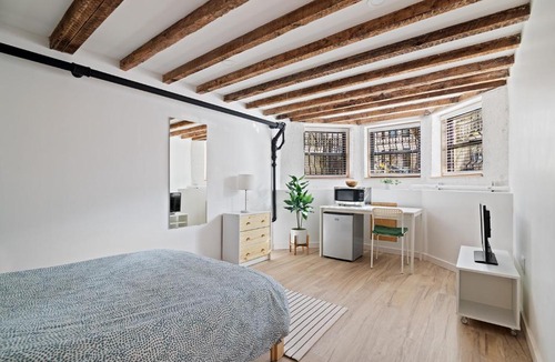 Bushwick Apartment | Spend the Holidays in a Large Garden Alcove Studio!