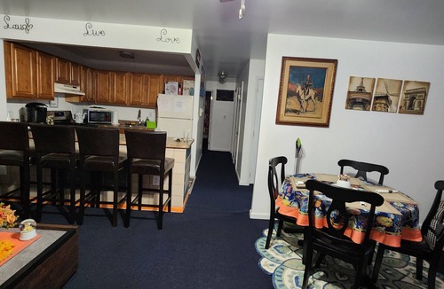 West Bronx House | This room is a simple quiet getaway for a family or a couple.