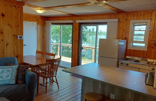 Combermere Cottage | Waterfront Cottage 3bdrm/4bath - Private Beach, Dock, Large Deck Fire pit, BBQs