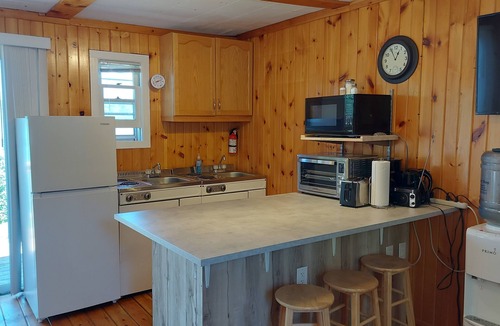 Combermere Cottage | Waterfront Cottage 3bdrm/4bath - Private Beach, Dock, Large Deck Fire pit, BBQs