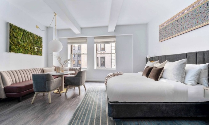 Financial District Apartment | 17John: Premier King Studio Apartment