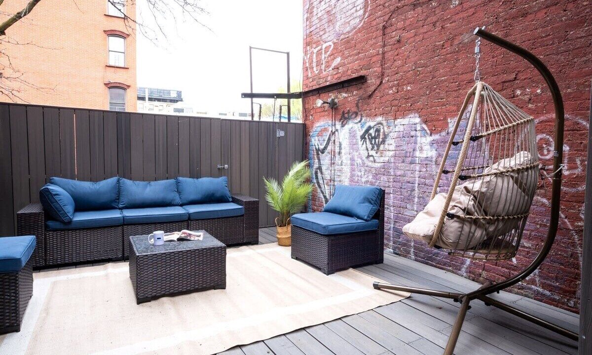 Photo of Patio Balcony in Ukrainian Village